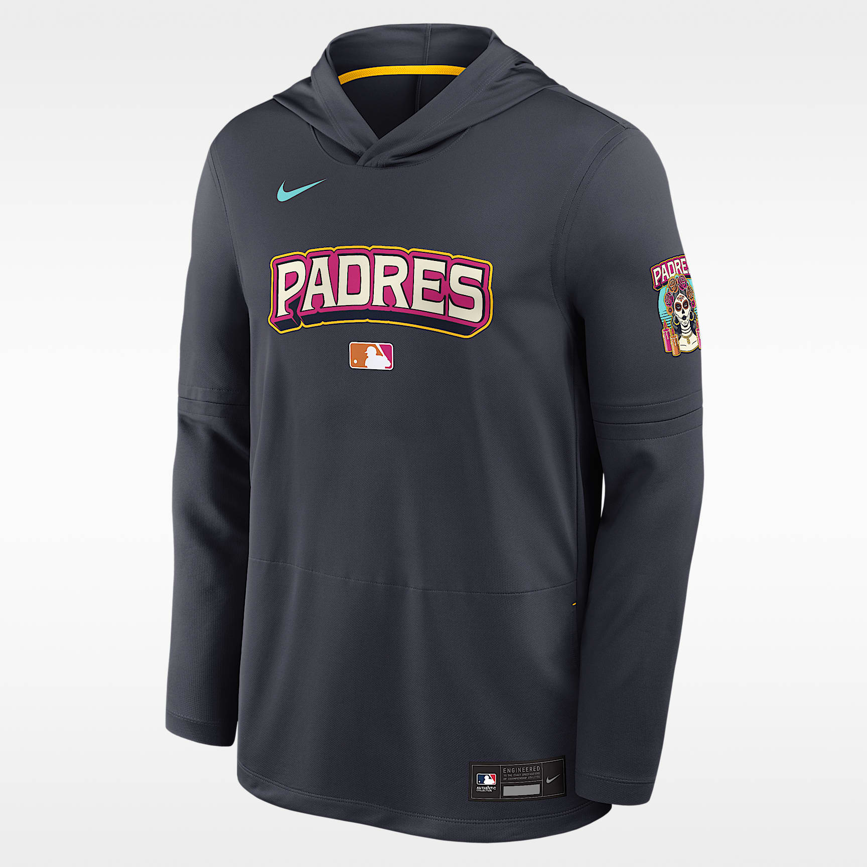 San Diego Padres City Connect Men's Nike Dri-FIT MLB Long-Sleeve
